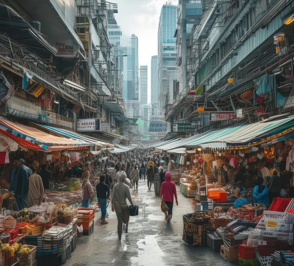 国际商贸城，机遇与挑战并存