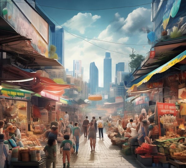 商贸服务与生活，商业与生活的双重价值