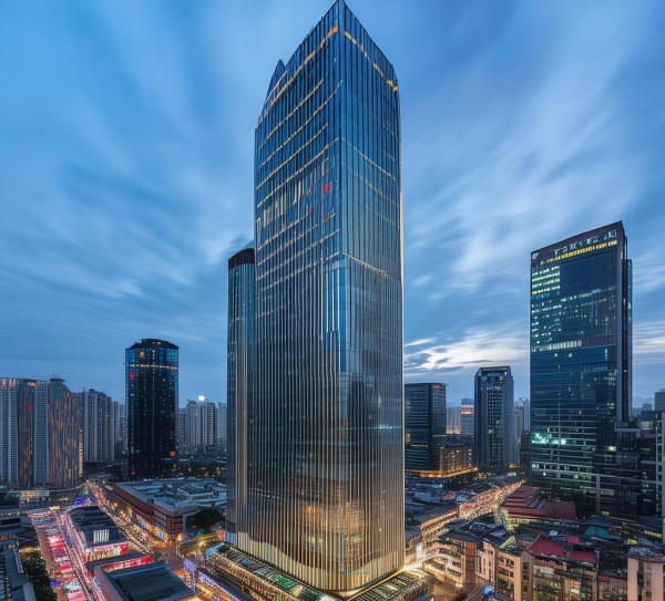 成都市商贸城，都市经济的地标性建筑