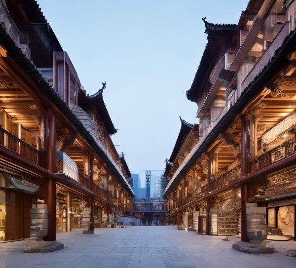 合肥京商商贸城装修案例，从传统到现代的未来