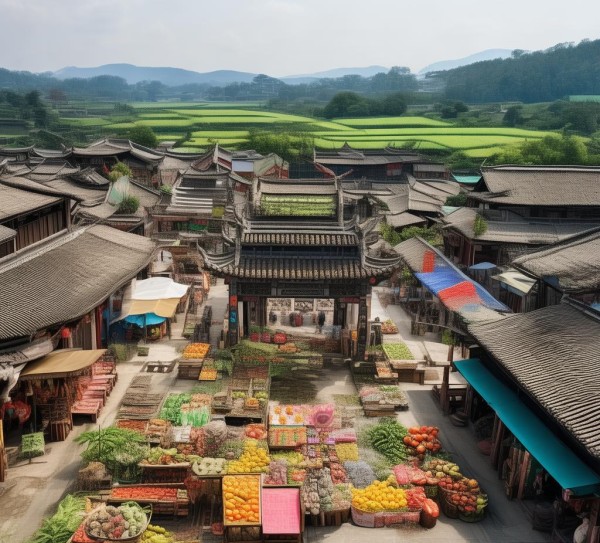 涿鹿顺达商贸城，农业大镇与商贸城的完美结合