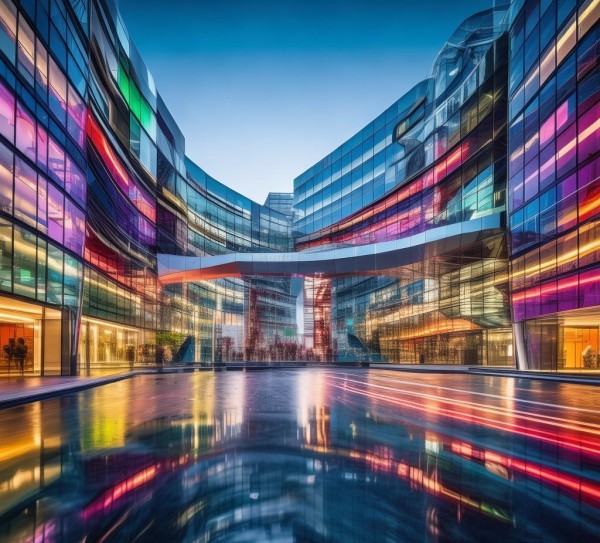 企业商贸服务广场，连接未来与现实的商业中心