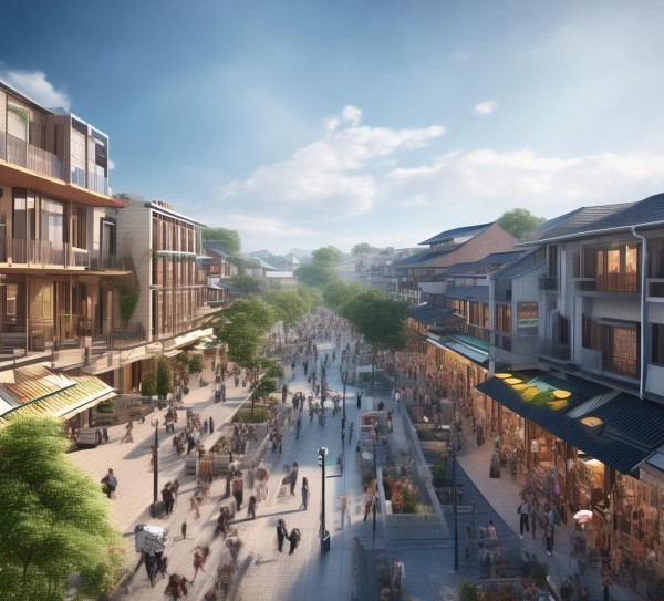 乡镇商贸中心改造升级，推动新经济高质量发展之路