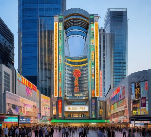 鲁南国际商贸城，经济中心与商业繁荣的象征