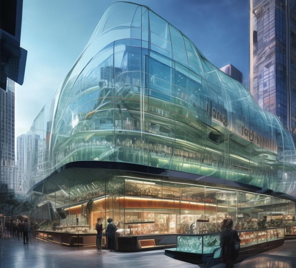 玻璃口杯商贸城，商业中心的未来机遇