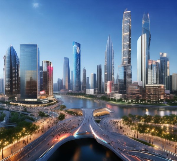 达州商贸枢纽， Strategic Hub for Business and Development