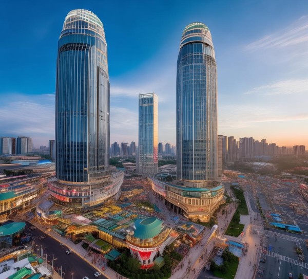 资阳新闻国际商贸城，连接未来的精神家园