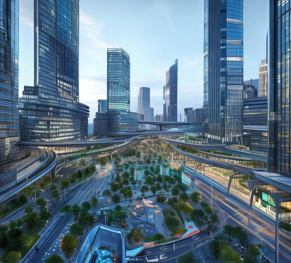 未来商业中心规划，凤翔商贸城的蓝图