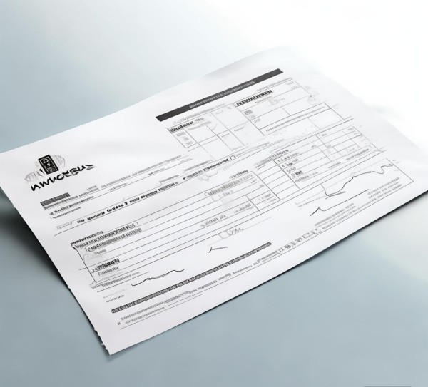 商贸发票记录关键要素