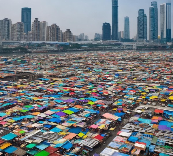 义乌商贸城，城市经济的新引擎，连接城市与市场的见证