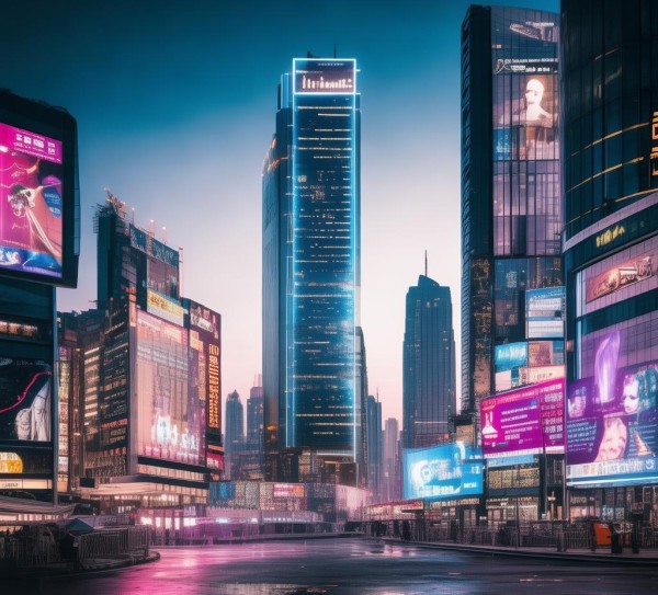 商业中心的璀璨与未来，机遇与挑战的双重展望