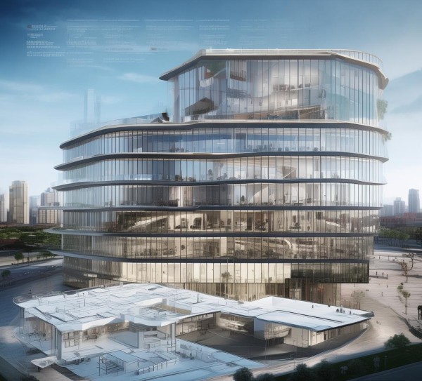 商贸大楼平面设计，从创意到交付的全栈解决方案