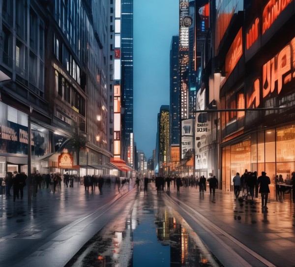 湘潭联海商贸城经过商业升级，带动区域经济增长。