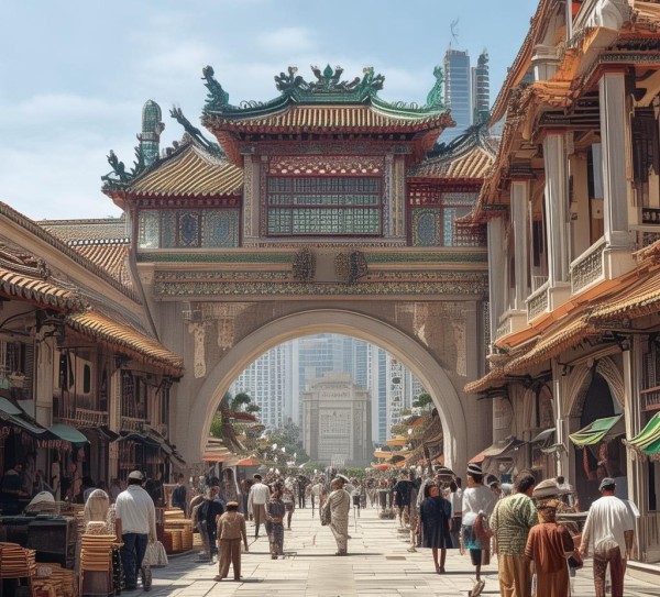 中葡商贸广场,见证千年贸易的辉煌中心 中葡商贸广场,见证千年贸易的辉煌中心