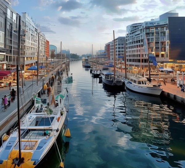 海港商贸城，新闻资讯的璀璨明珠，让城市成为新闻资讯的中心