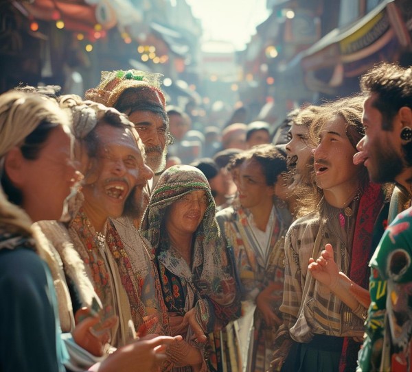 商贸文化的璀璨对话，跨越国界的瞬间