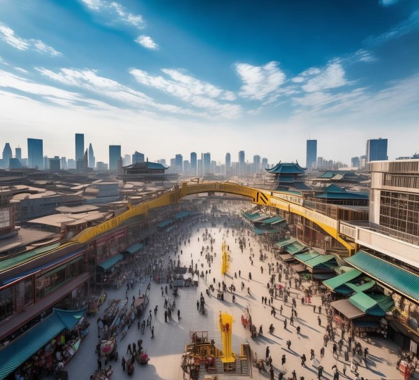 义乌商贸服务园，连接本地与国际的黄金窗口