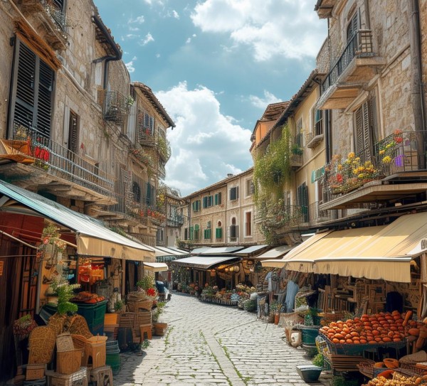 现代商贸小镇，历史的缩影