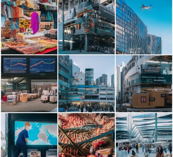 现代商贸，从个体到网络化的文明