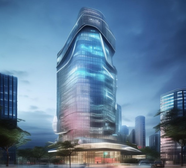 未来物流与商业的珠海商贸大楼