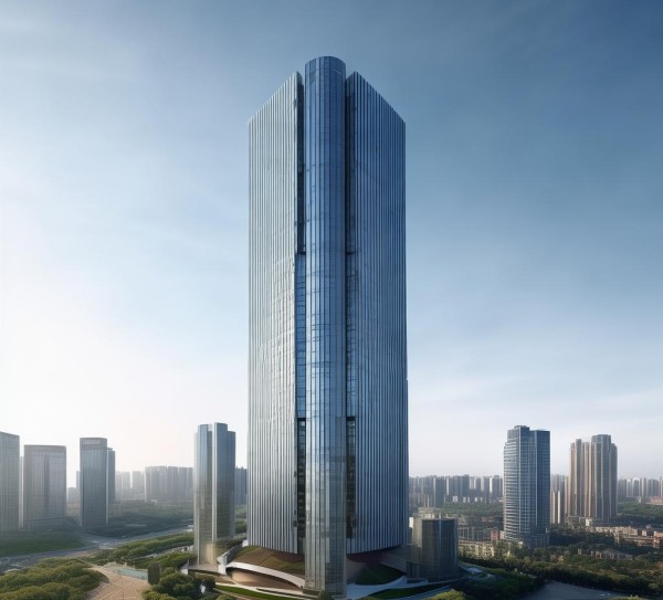 郑州银基商贸城，国际商业中心的标志性象征