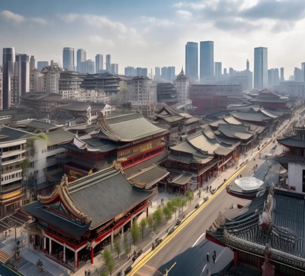 华元商贸城，千年品牌，现代发展