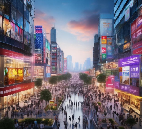 襄州区商贸新天地助力经济发展