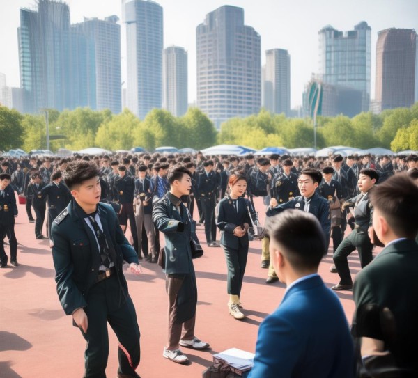 华南商贸军训项目，市场营销与销售技巧培训