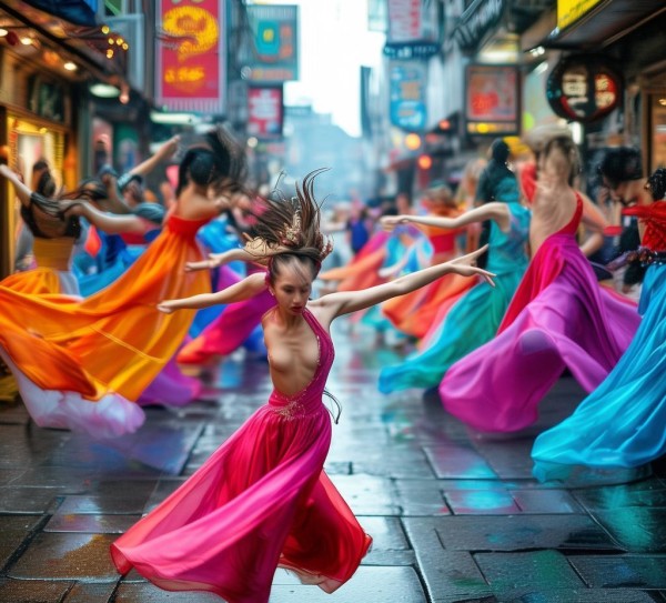 商街之舞，活力与挑战并存