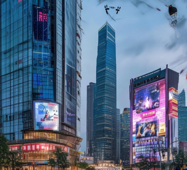 新时代商业中心，成都商贸城项目 arriving