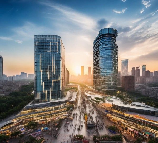 成都市国际商贸城，连接未来，成就辉煌