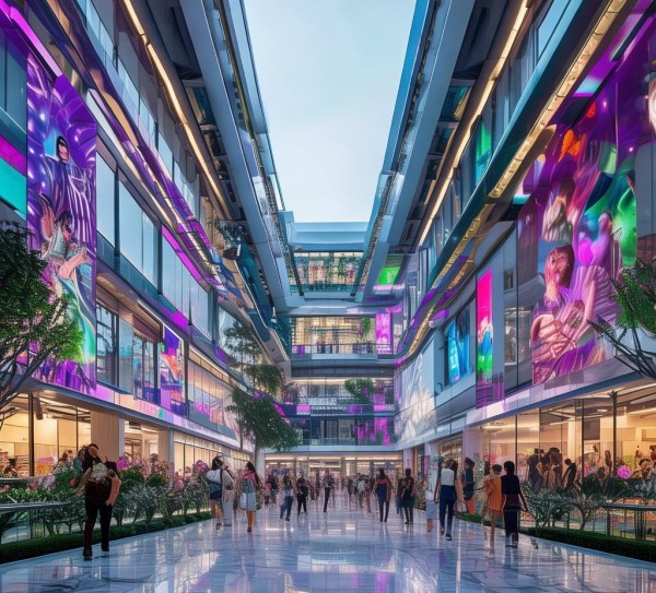 枣庄银座商贸城升级后的商业氛围焕然一新