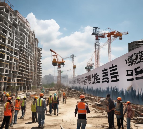 菏泽商贸物流基地项目部，助力区域经济发展