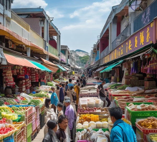 莱阳市商贸城，市场活力与民生改善