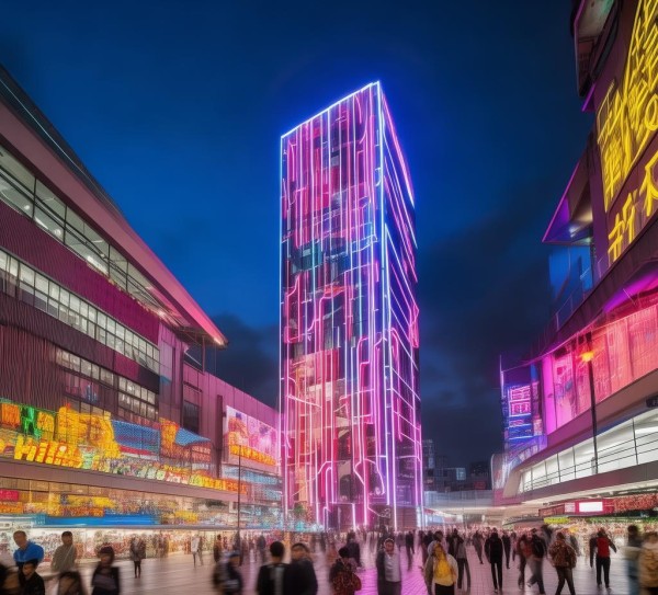 义乌市商贸城，商业新地标， sparking商业活力