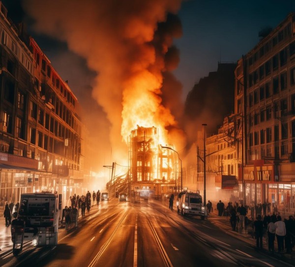 商贸城火灾视频案例,警示建筑商在安全经营中的重要性 商贸城火灾视频案例,警示建筑商在安全经营中的重要性