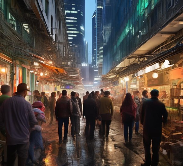 新港商贸城，真相与争议的交织