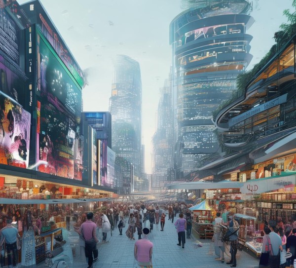 全方位的商贸服务，服务于商业与生活