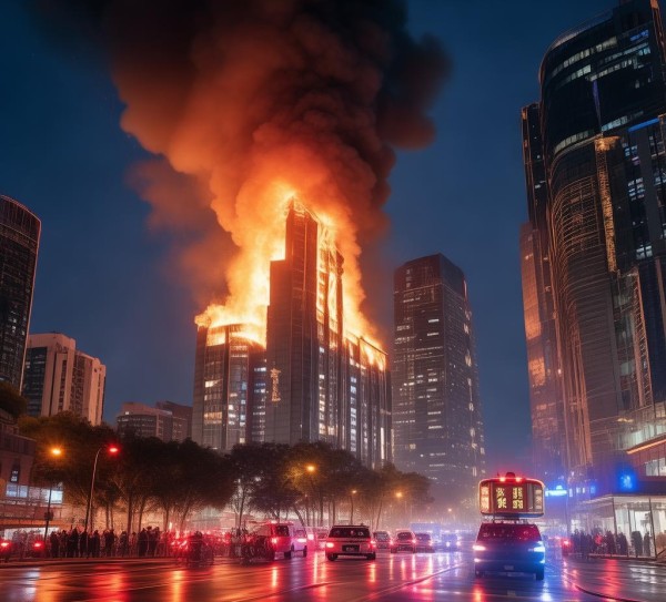 达州商贸城火灾，重大、紧急、危害严重的事件