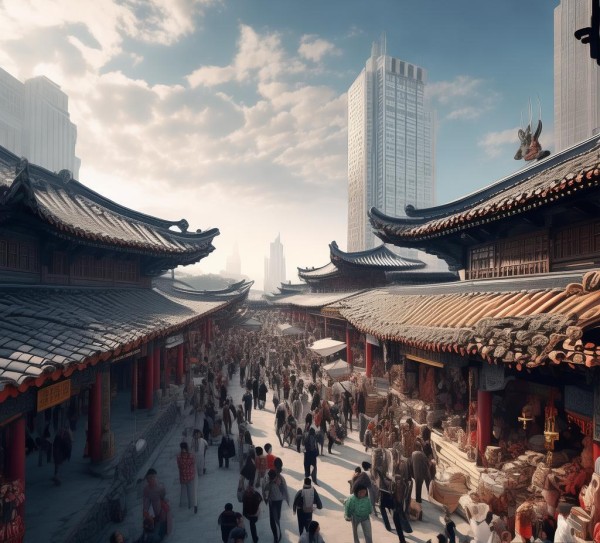 关岭商贸城，见证与机遇并存