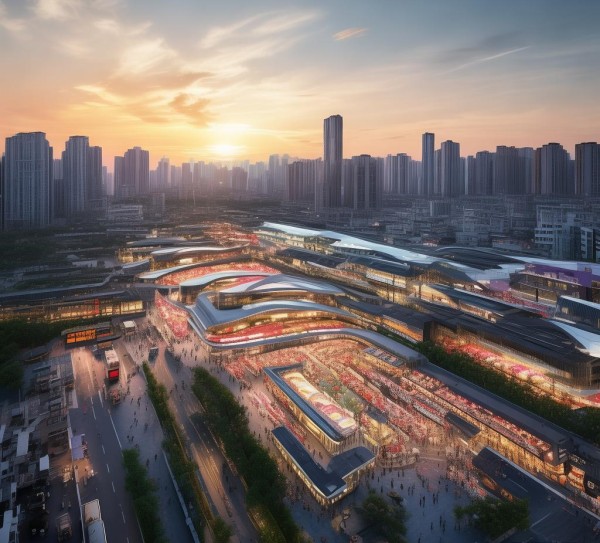 西安锦绣商贸城项目,城市更新与商业未来,开启商业新纪元 西安锦绣商贸城项目,城市更新与商业未来,开启商业新纪元