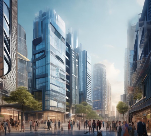 新港商贸城，未来商业中心的机遇与挑战，开启都市生活新篇章