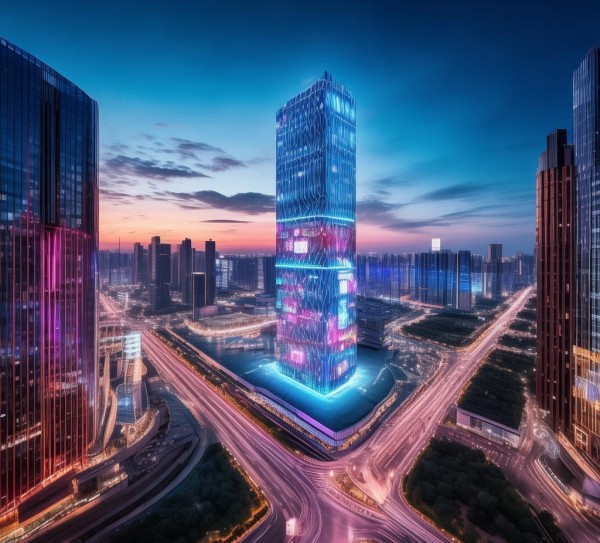 新港商贸城，数字时代璀璨明珠