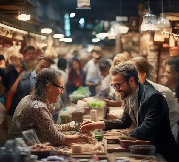 服务与商贸之间存在一定的重叠，但服务更多是为客户或客户方提供的活动，而商贸则是与商业活动相关的业务。因此，服务可能不属于商贸企业的核心业务，而商贸企业更关注通过服务来促进业务的实现。