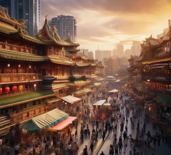 商贸文明之都，构建经济与文化的双重引擎