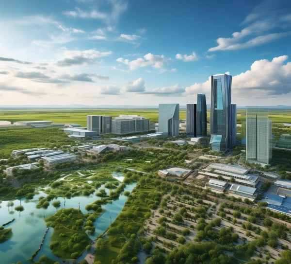 中牟中原商贸港项目，坚守生态，推动高质量发展