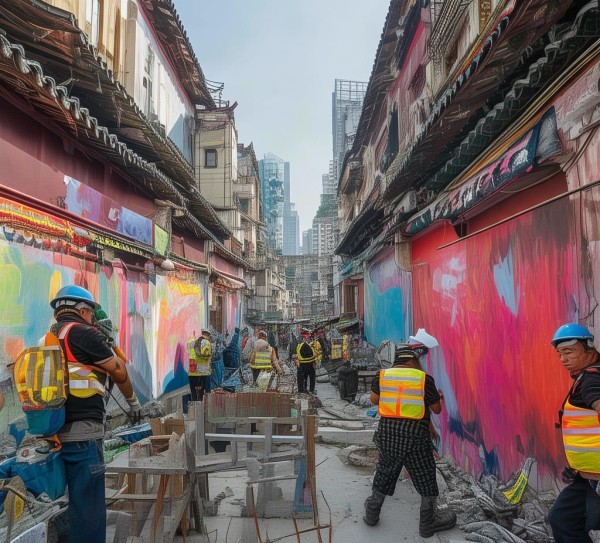 商贸城，新尝试，改造新项目