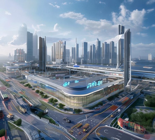 推动物流与经济深度融合，构建开放型世界经济新平台—盛航商贸物流基地项目