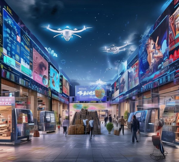 洛阳国际商贸城在数字时代展现出新的发展机遇，作为该区域的重要商业中心，它如何 leveraging数字技术提升效率，增强市场竞争力？