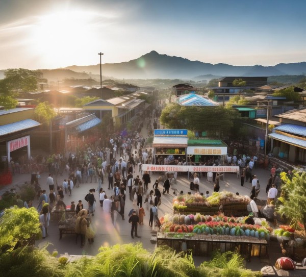 所前天乐商贸中心，助力乡村振兴，推动经济高质量发展